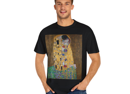 The Kiss by Gustav Klimt Unisex Garment-Dyed T-shirt