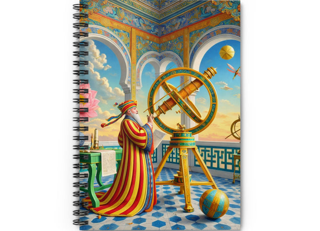The Astronomer’s Garden Spiral Notebook - Ruled Line