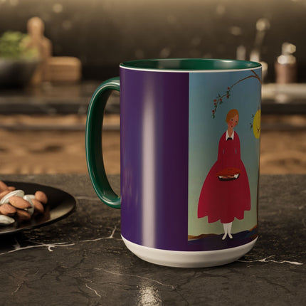 Apple Pie Day Colorful Mugs – Sweet Storybook Charm & Gentle Innocence