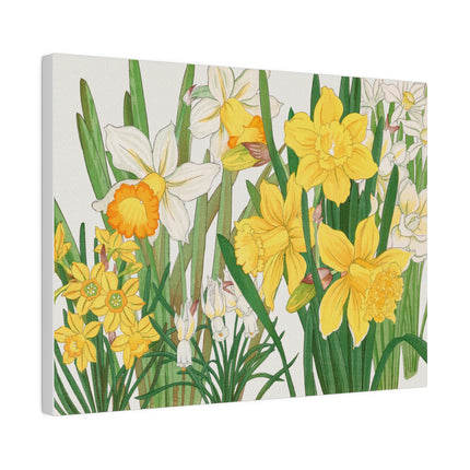 Golden Daffodils by Tanigami Kônan – Japanese Botanical Grace