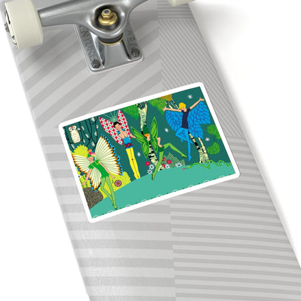 Enchanting Fairies of A Midsummer Night's Dream Kiss-Cut Stickers (4 Sizes)