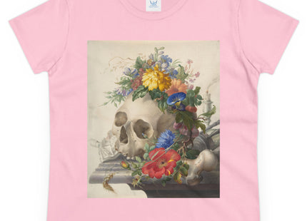 Vanitas Still Life by Herman Henstenburgh Women's Midweight Cotton Tee