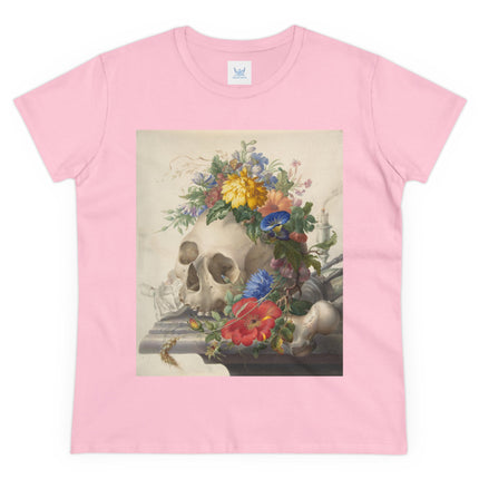 Vanitas Still Life by Herman Henstenburgh Women's Midweight Cotton Tee