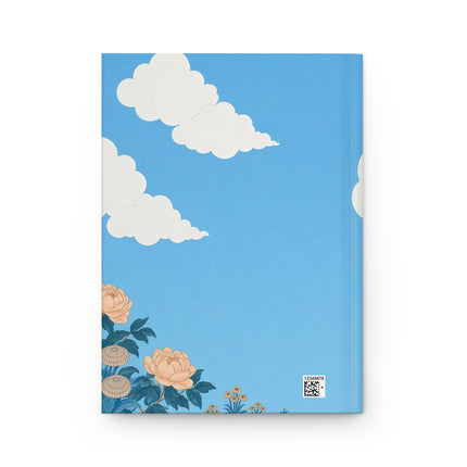 🦋🌸 The Lady Of The Butterfly Garden Hardcover Journal – Art Deco Floral Whimsy