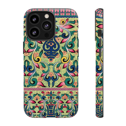 Colorful Flower Pattern by Owen Jones Phone Cases