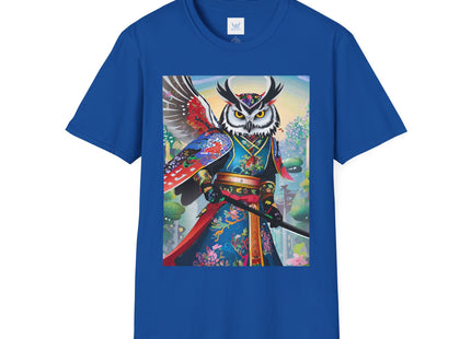 Cyberpunk Samurai Owl Softstyle T-Shirt