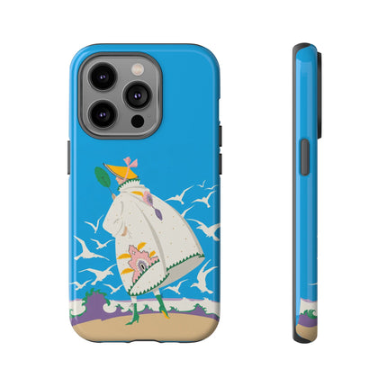 Seaside Wanderer Phone Case – Whimsical Charm & Coastal Delight