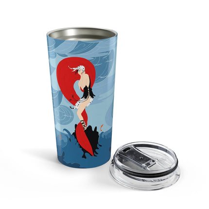 Siren of the Waves 20oz Tumbler – Dramatic Sea Power & Bold Elegance
