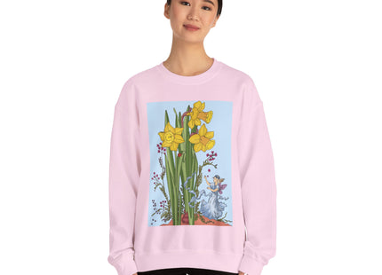 Daffodil Fairy Unisex Heavy Blend™ Crewneck Sweatshirt