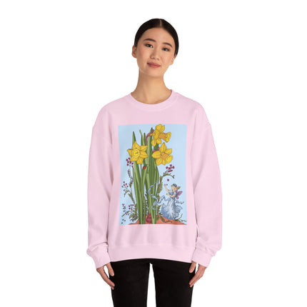 Daffodil Fairy Unisex Heavy Blend™ Crewneck Sweatshirt