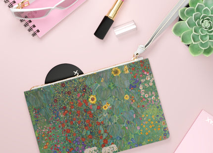 Farm Garden With Sunflowers Clutch Bag