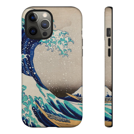 The Great Wave off Kanagawa by Katsushika Hokusai Phone Cases