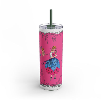 Cupid’s Charm Skinny Matte Tumbler, 20oz