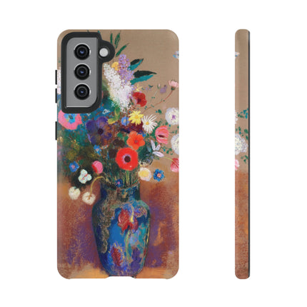 Bouquet of Flowers by Odilon Redon Phone Cases