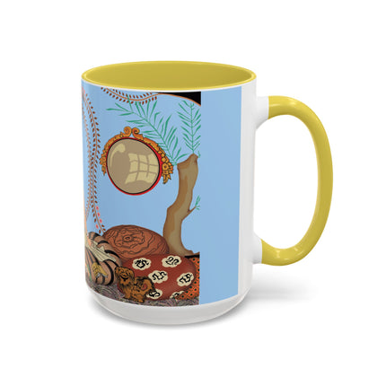 Minuit … ou l’appartement à la mode by George Barbier Colorful Mugs (11oz, 15oz)