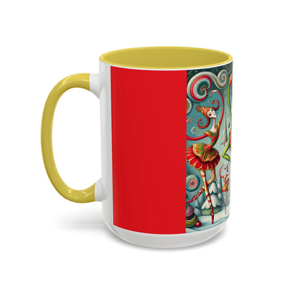 Christmas Ballet of the Absurd Colorful Mugs (11oz, 15oz)
