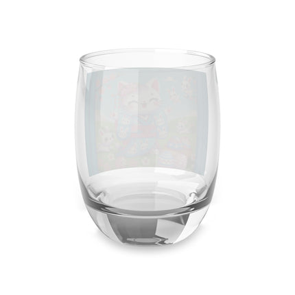 Springtime Kitten’s Easter Joy Whiskey Glass