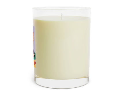Art Deco Christmas Scented Candle - Full Glass, 11oz
