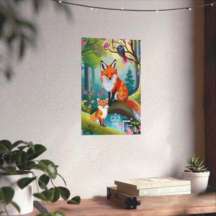 Mischievous Fox Fine Art Posters