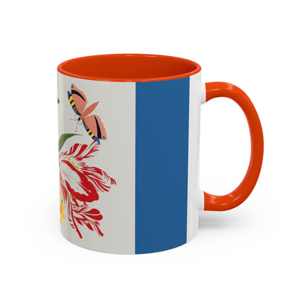 Woodpecker & Tulip Colorful Mugs – Vibrant Spring & Bold Beauty