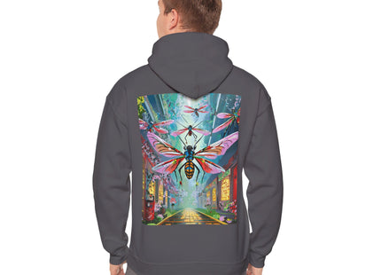 Neon Swarm – Heavy Blend™ Hooded Sweatshirt