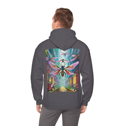 Neon Swarm – Heavy Blend™ Hooded Sweatshirt