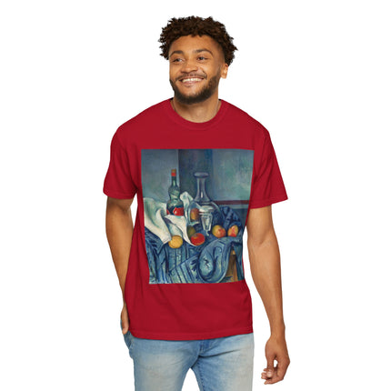 The Peppermint Bottle by Paul Cézanne Unisex Garment-Dyed T-shirt