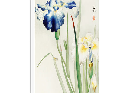 Irises by Ohara Koson Matte Canvas, Stretched, 0.75"