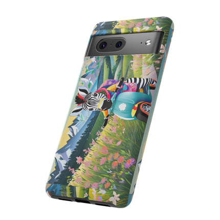Stripes on Wheels Phone Cases