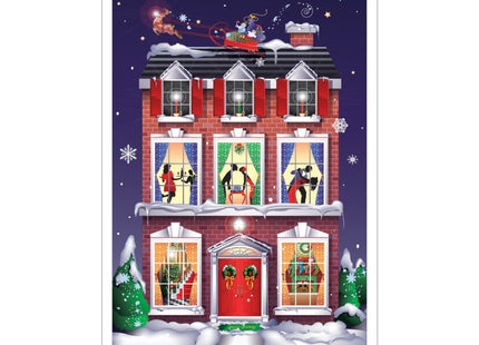 A Christmas Eve Celebration Kiss-Cut Stickers (4 Sizes)