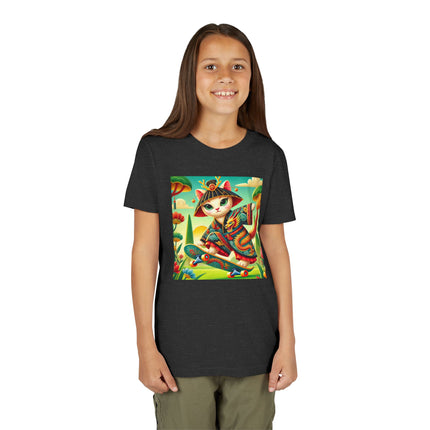 Dragon Dance on Wheels Youth Short Sleeve Tee