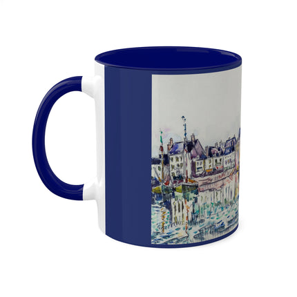 Le Croisic by Paul Signac Colorful Mugs, 11oz