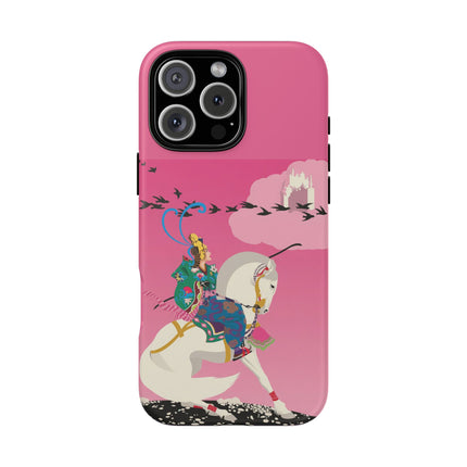 Samurai Princess on the White Steed Phone Case – Epic Grace & Mythic Power