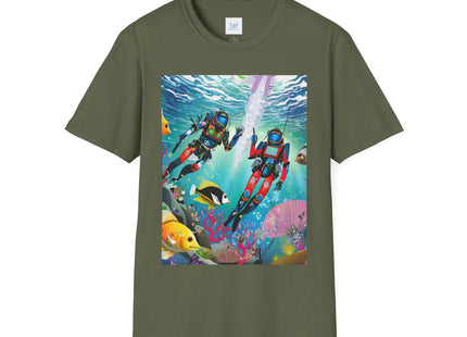 FBI Robot Dive Team Softstyle T-Shirt