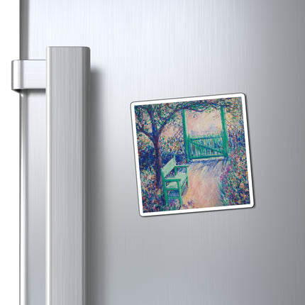 The Artist’s Garden by Theodore Earl Butler Magnet (3 Sizes)