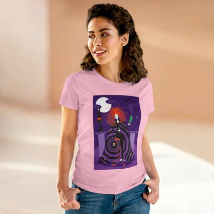 Mystic Elegance Women's Midweight Cotton Tee