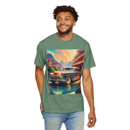1953 Buick Roadmaster Unisex Garment-Dyed T-shirt