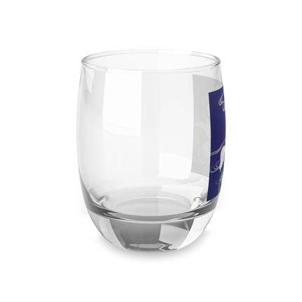 Irises by Kogyo Tsukioka Whiskey Glass
