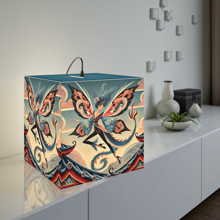Dragon Fairy of the Temple Light Cube Lamp