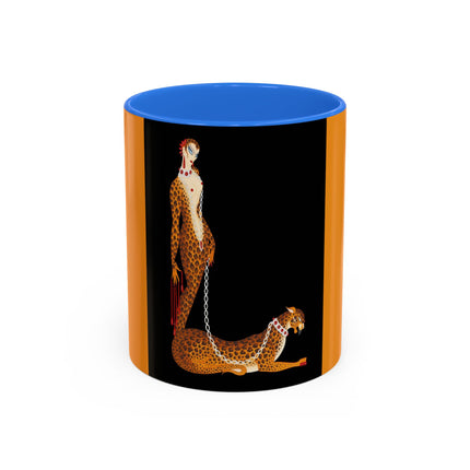 Leopard Queen Colorful Mugs – Wild Beauty & Art Deco Glamour