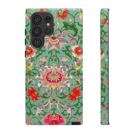 Colorful Floral Pattern by Owen Jones Phone Cases