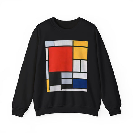 Composition with Red, Yellow, Blue, and Black by Piet Mondrian Heavy Blend™ Crewneck Sweatshirt