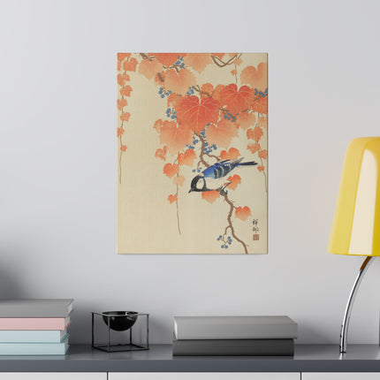 Songbird on Paulownia Branch by Ohara Koson – Japanese Art Print