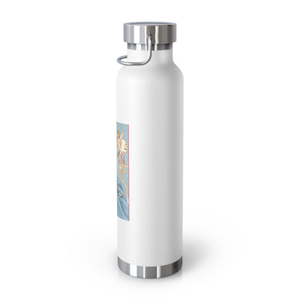 The Enchanting Painter: A Fairy's Artistic Touch Copper Vacuum Insulated Bottle, 22oz