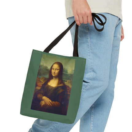 Mona Lisa by Leonardo da Vinci Tote Bag (AOP)