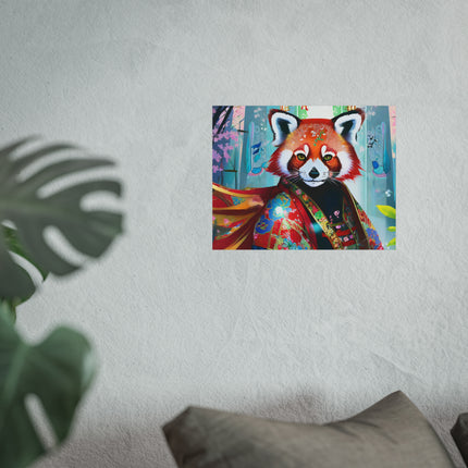 Cybernetic Red Panda Fine Art Posters