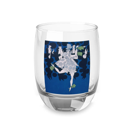 Where is my boy tonight by Ralph Barton Whiskey Glass