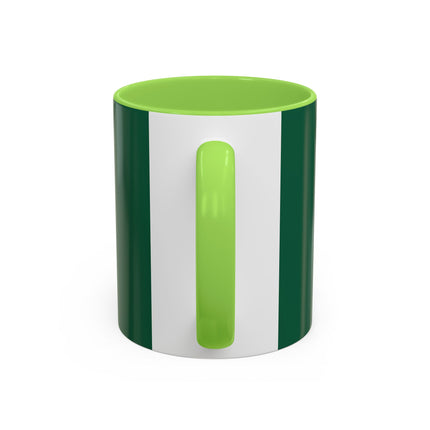 🖤🔥 The Lady Of The Christmas Hearth Colorful Mug – Art Deco Holiday Elegance