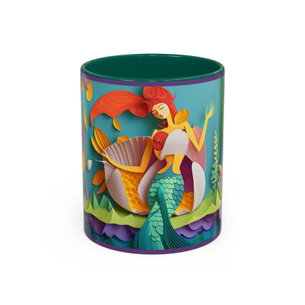 Charming Mermaid Colorful Mugs (11oz, 15oz)