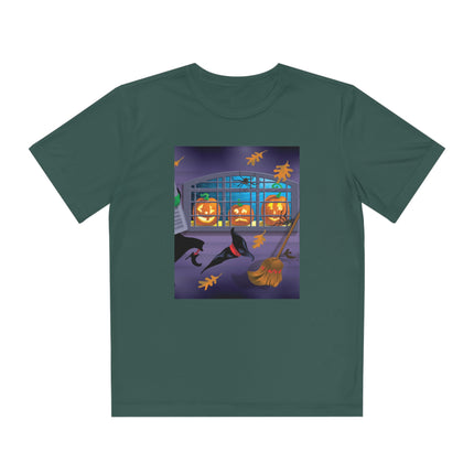 Whimsical Halloween Mischief Youth Competitor Tee